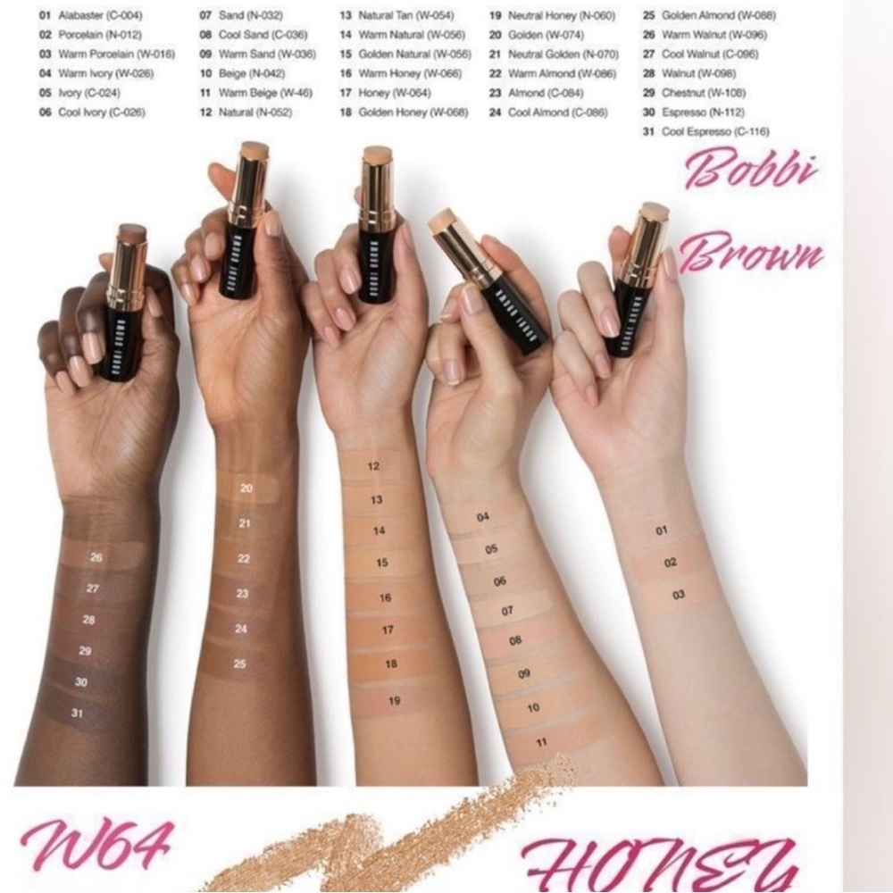 💕⚡️Cool Golden Bobbi Brown Skin Foundation Stick - Picture 5 of 10